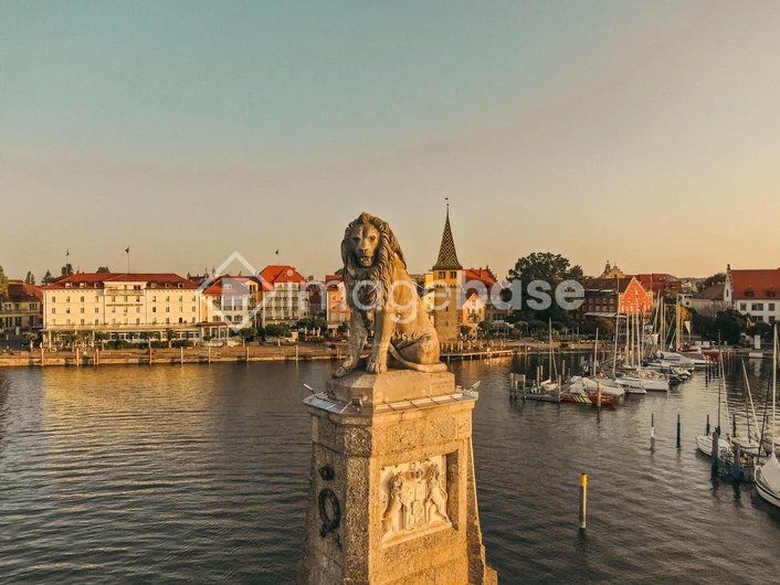 Lakeside Sculpture at Sunset
