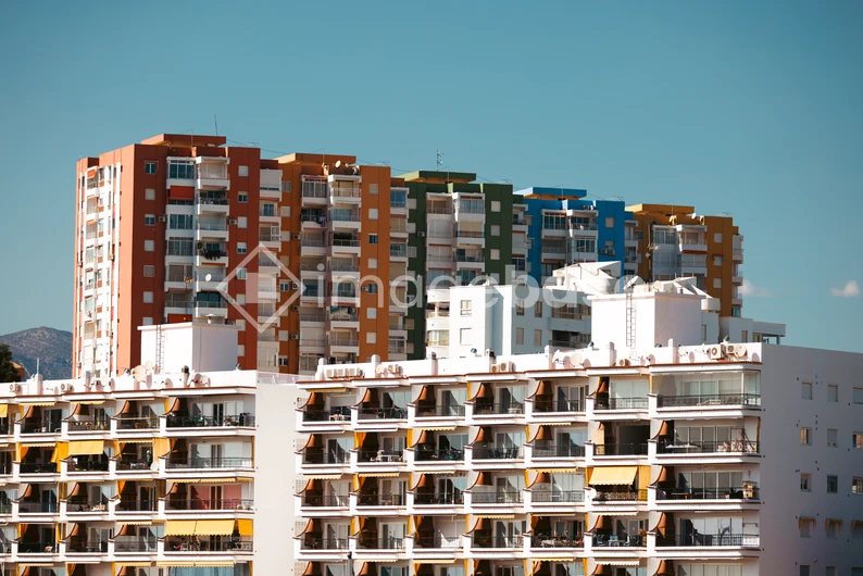 Colorful Apartment Buildings