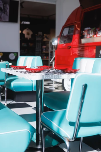 Retro Diner Interior