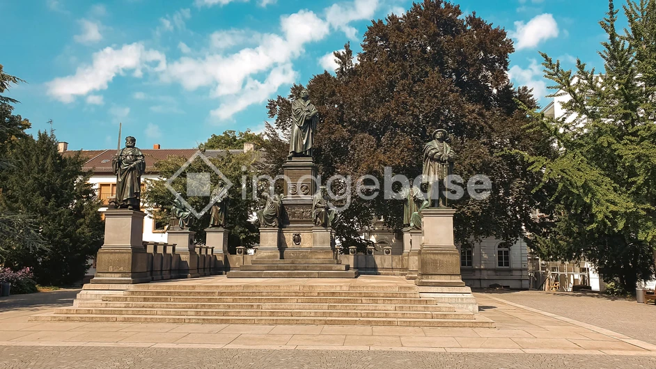 Historic Monument in a Park