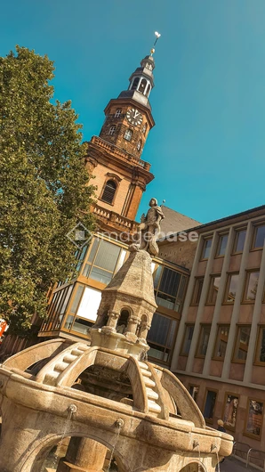 Historic Fountain and Clock Tower