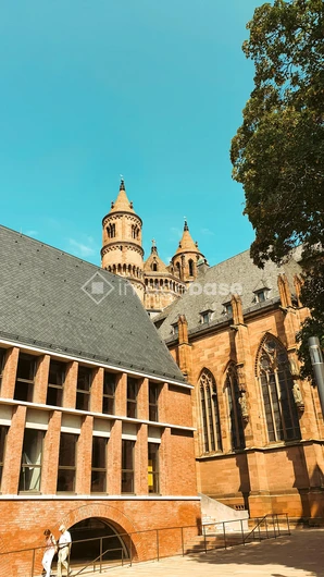 Historic Architecture under a Clear Sky