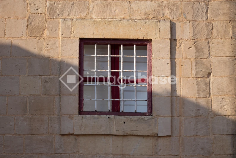 Old Brick Wall with Window