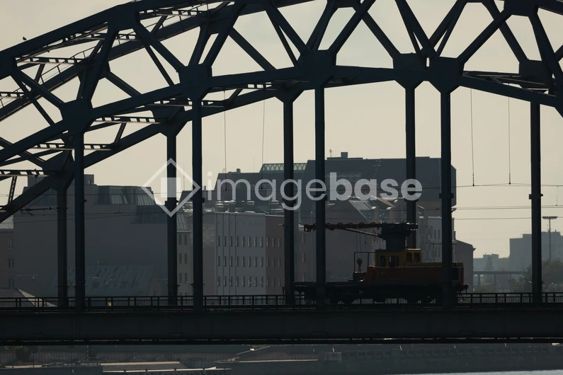 City Bridge Silhouette