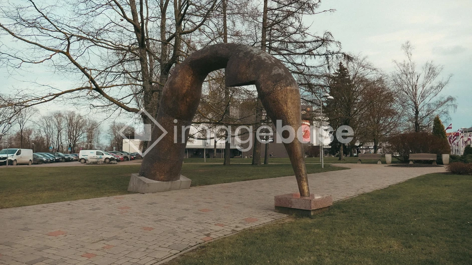Sculpture in Urban Park