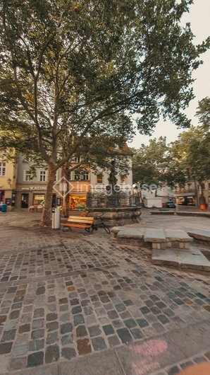 Charming Urban Square