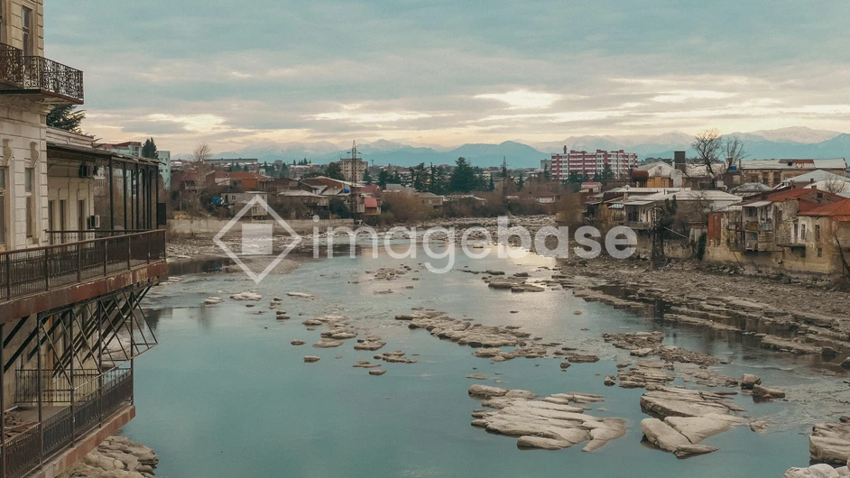 Riverside Cityscape