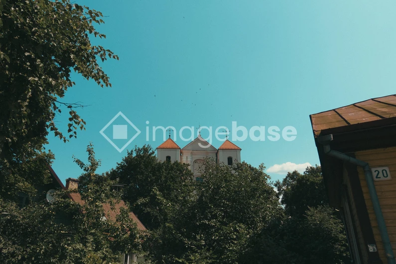 Church Among Trees