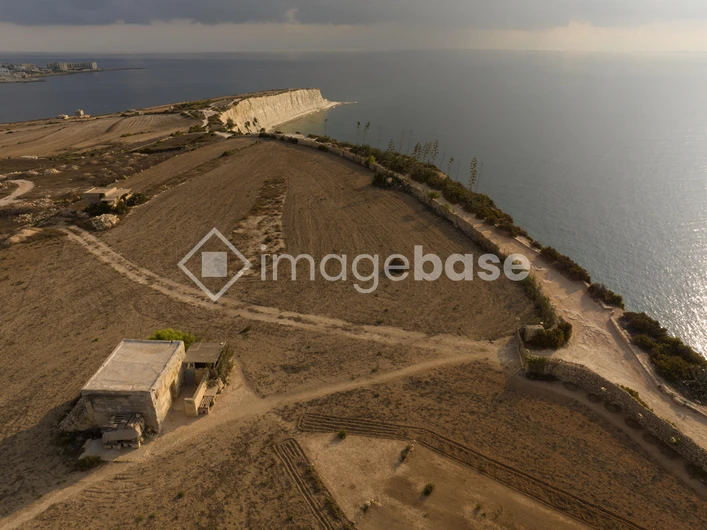 Coastal Landscape with Cliffs