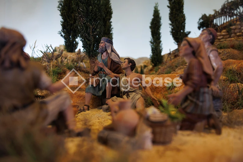 Historical Diorama Scene
