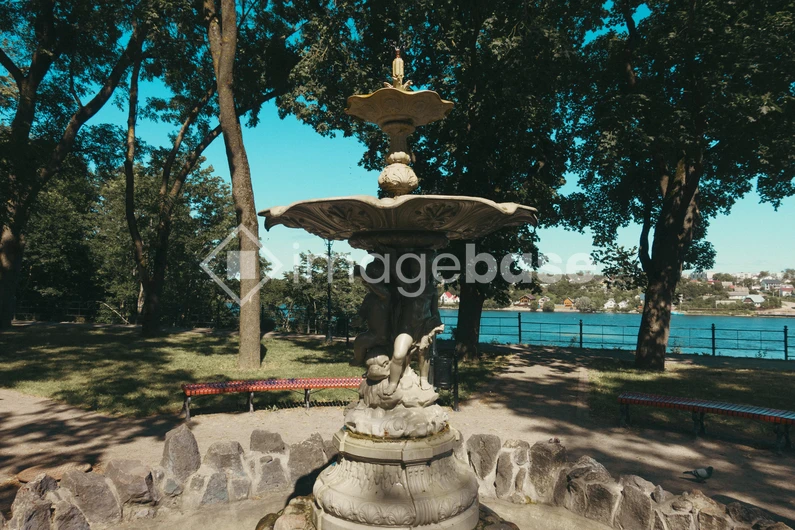 Serene Park Fountain