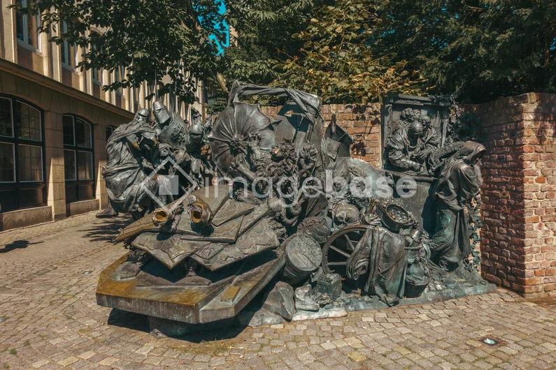 Intricate Sculpture Display