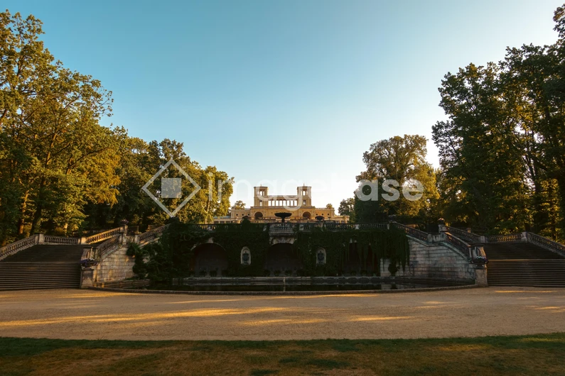 Historic Gardens at Golden Hour