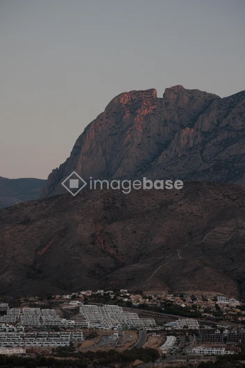 Mountain at Sunset