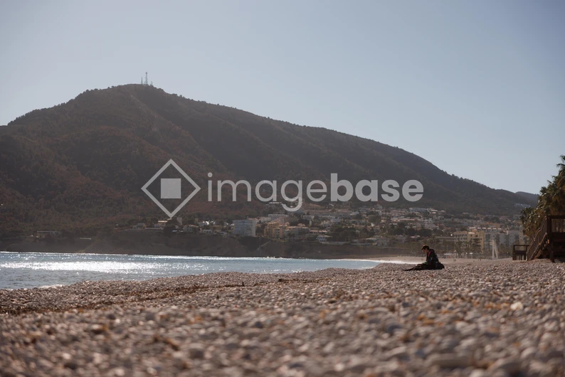 Serene Beach Scene