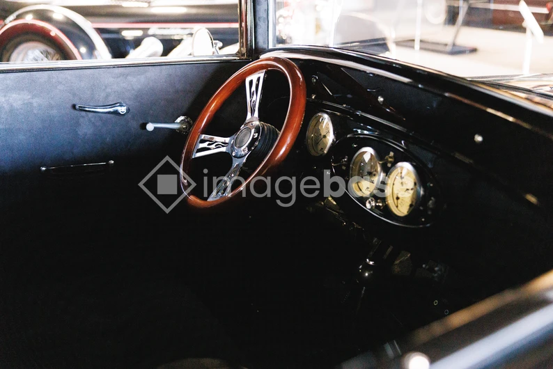 Vintage Car Interior