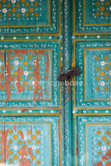 Ornate Weathered Door