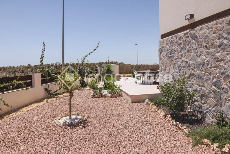 Sunny Patio in a Modern Setting