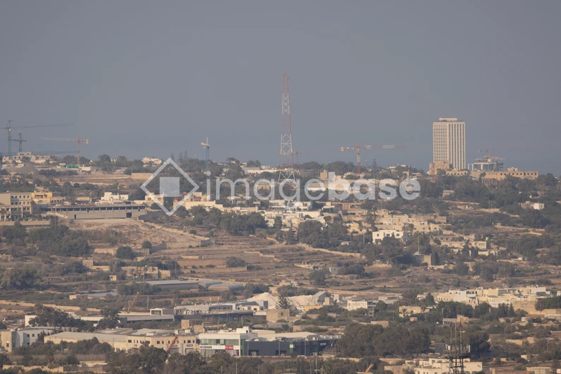Cityscape with Hills