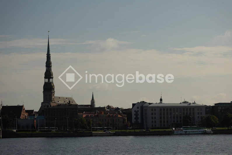 Skyline View with Historic Church