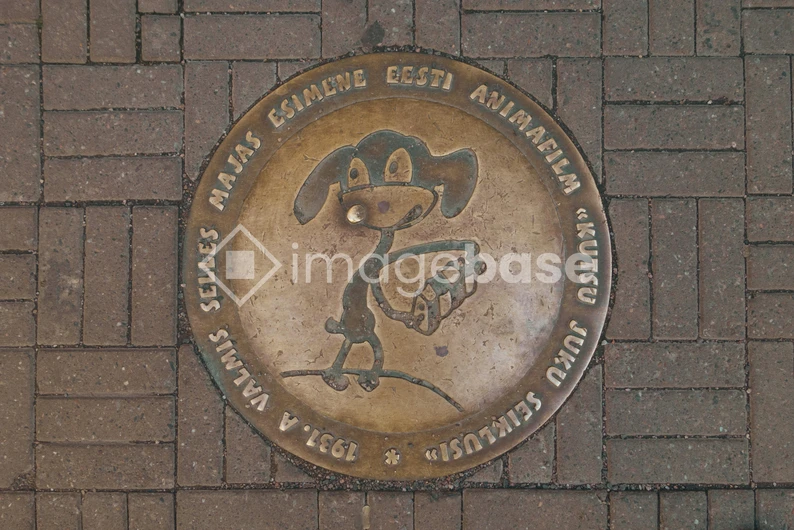 Decorative Manhole Cover with Cartoon Design