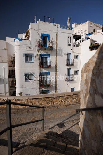 Mediterranean White Buildings