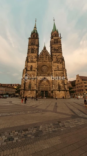 Historic Cathedral in Urban Setting