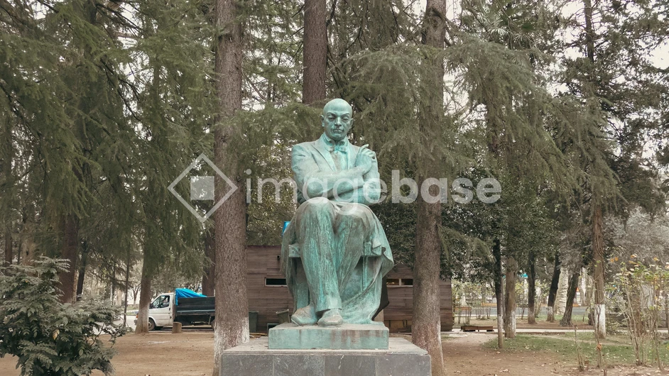 Statue in a Park