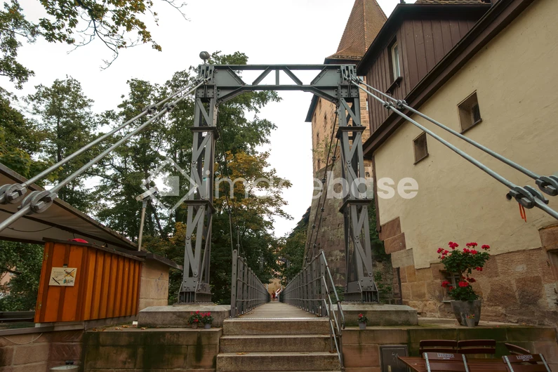 Charming Bridge in Historical Setting