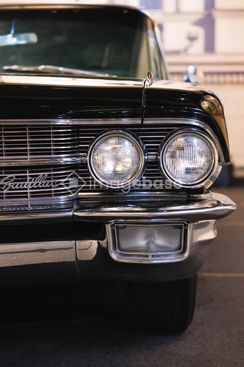 Classic Car Front View
