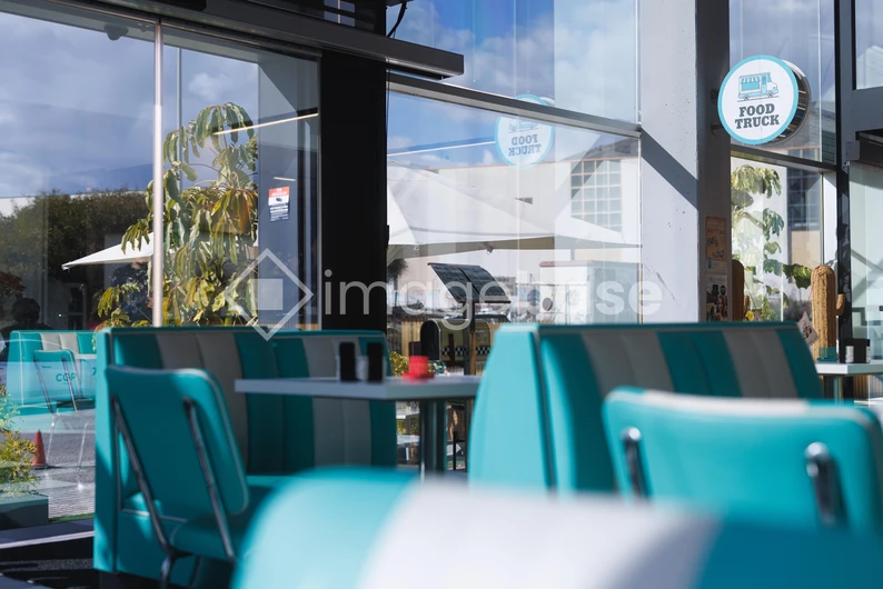 Modern Cafe Setting