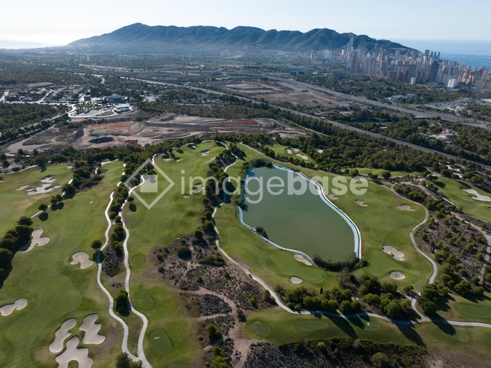 Aerial View of Golf Course