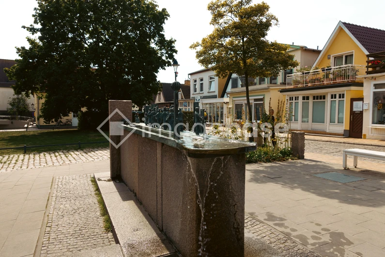 Quaint Town Fountain