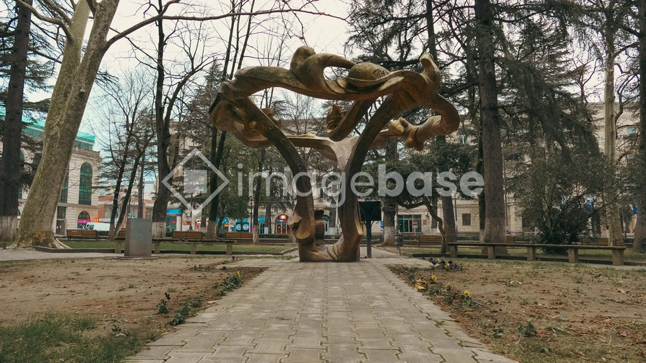 Artistic Monument in the Park