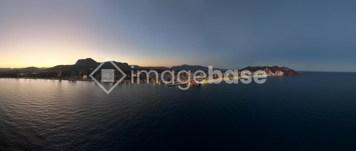Coastal Sunset Skyline