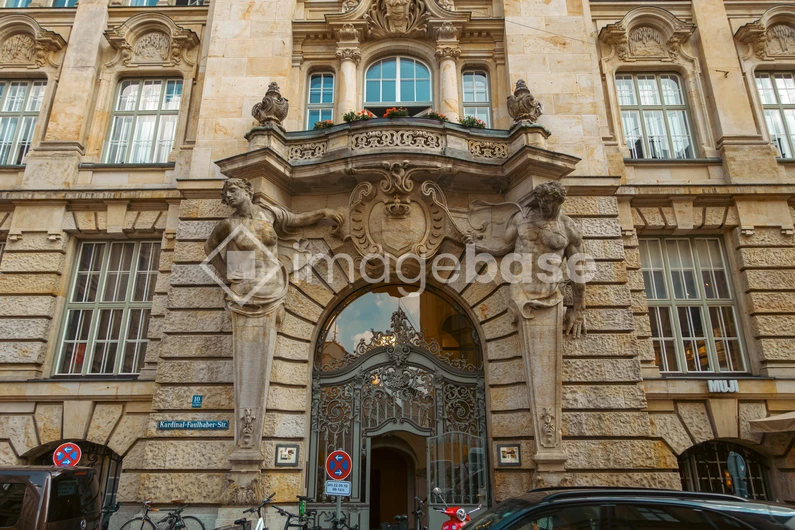 Historic European Building Facade