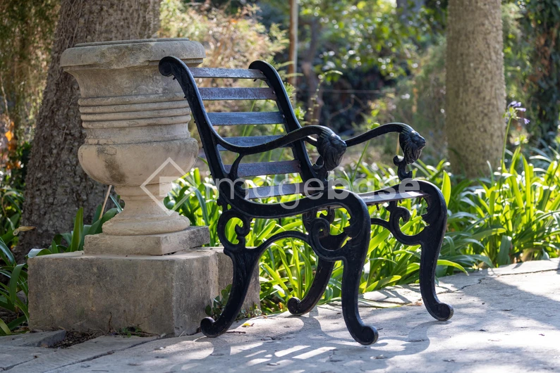 Serene Garden Bench