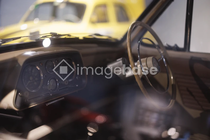 Vintage Car Interior