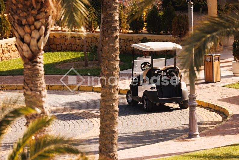 Sunny Resort Pathway