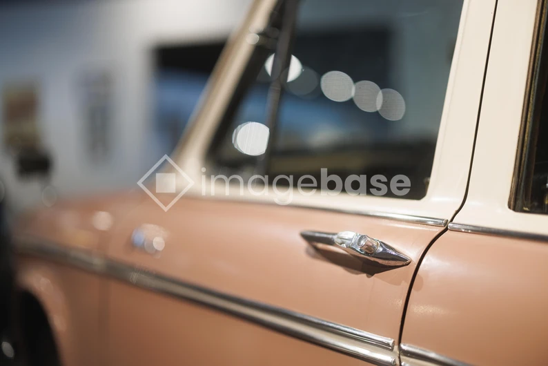 Vintage Car Door Detail