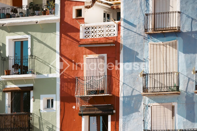 Colorful Building Facades