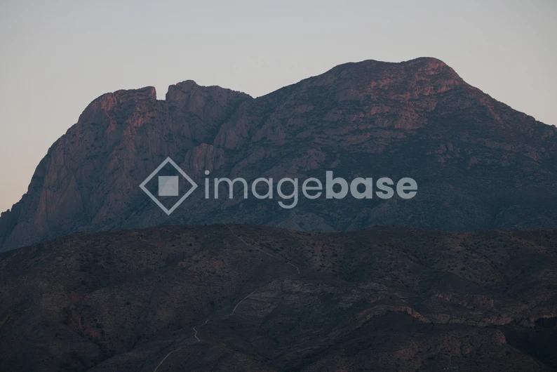 Mountain Landscape at Dusk
