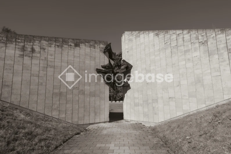 Abstract Monument in a Park