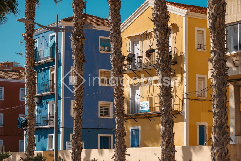 Colorful Coastal Buildings
