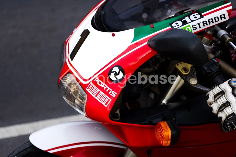 Sport Bike Close-Up