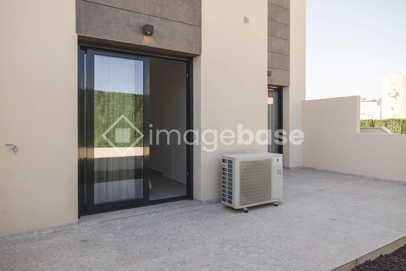 Modern Patio Entrance