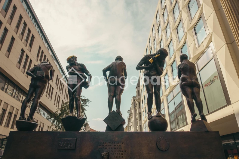 Urban Sculpture Scene