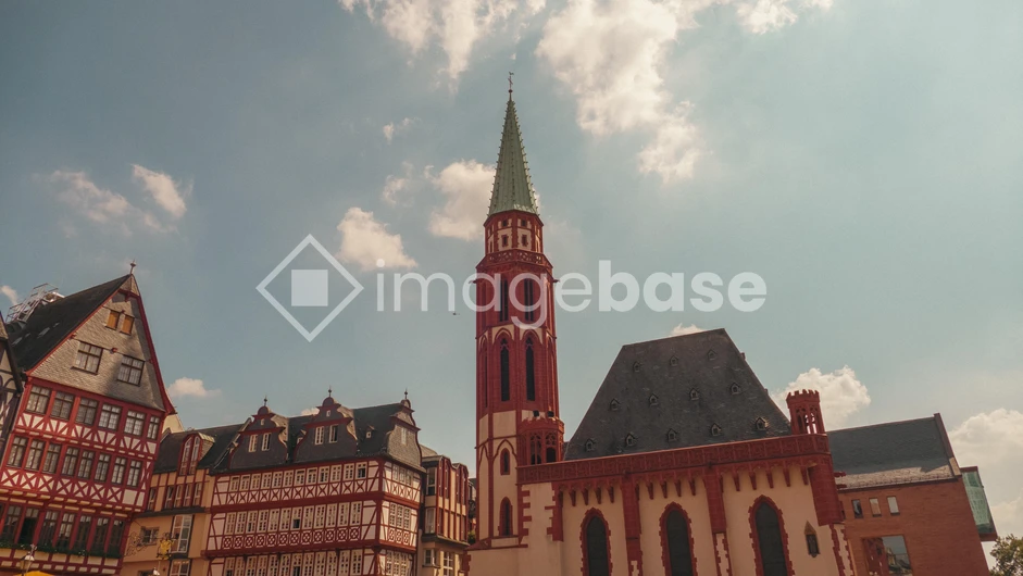 Historic Architecture under Blue Skies