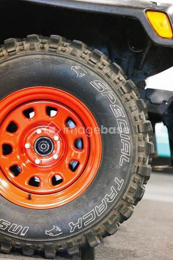 Vibrant Off-Road Tire
