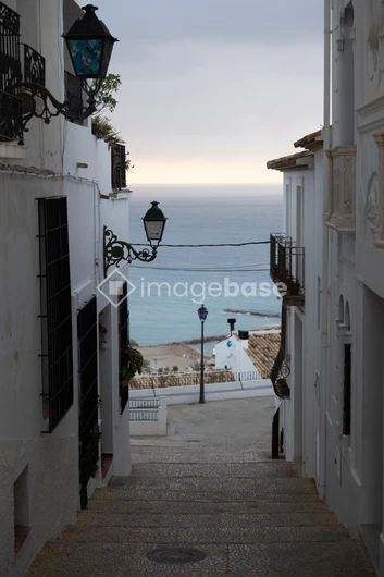 Scenic Mediterranean Alley